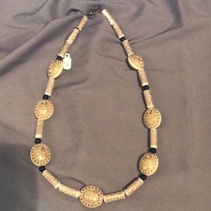 Handmade elegant necklace. Boho style